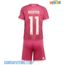 Camisa de time de futebol Real Madrid Rodrygo Goes #11 Replicas 3º Equipamento Infantil 2026-27 Manga Curta (+ Calças curtas)